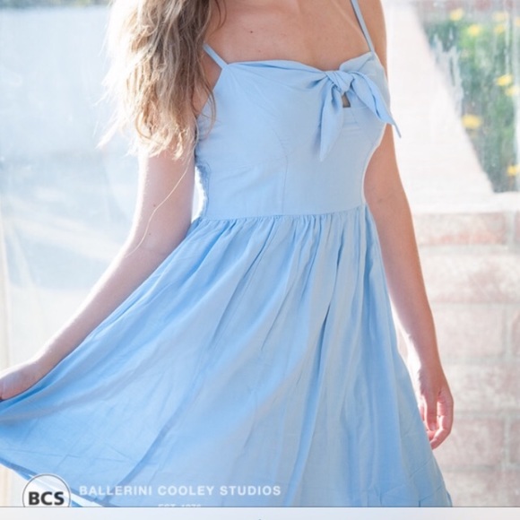 Light Blue Sundress - Picture 2 of 2